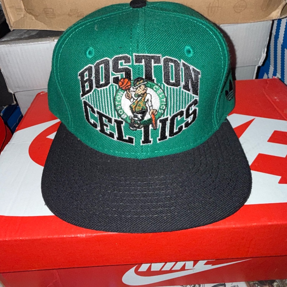 Boston Celtics Green & Black Snapback Hat